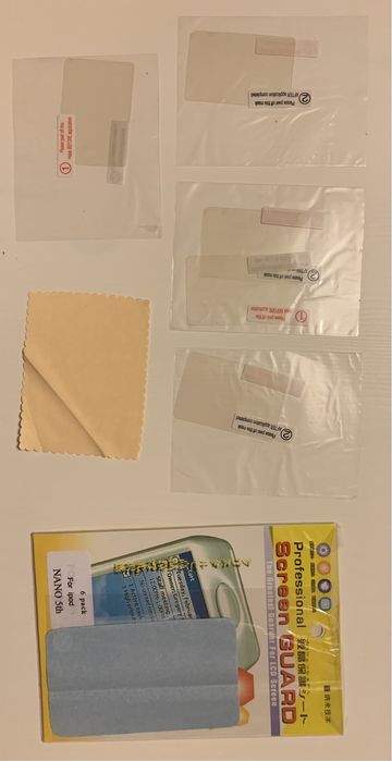 Películas de ecrã para Ipod Nano 5 Geração