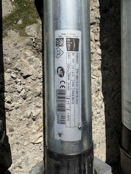 Siłownik elektryczny SIMU 80Nm