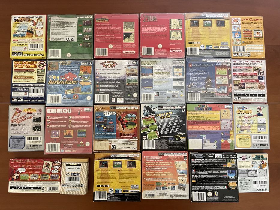 Jogos Nintendo GameBoy