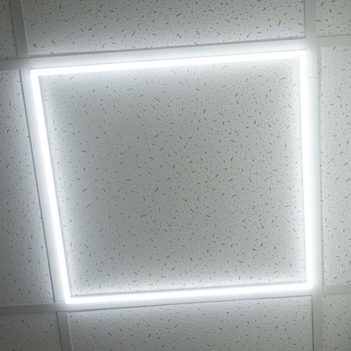Потолочні світильники LED накладні та під армстронг (prismatic) Optima