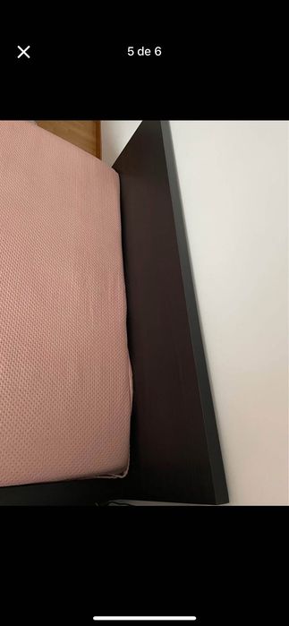 Cama IKEA 160x200 e estrado ripas