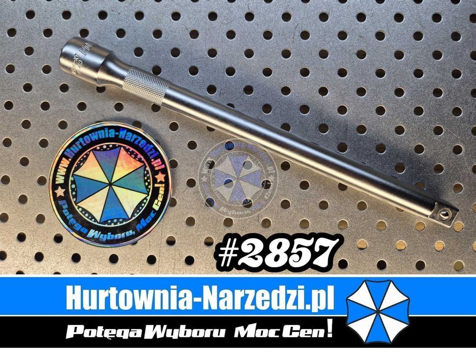 Przedłużka 1/2" 250mm Cr-V przedłużka do kluczy 1/2"