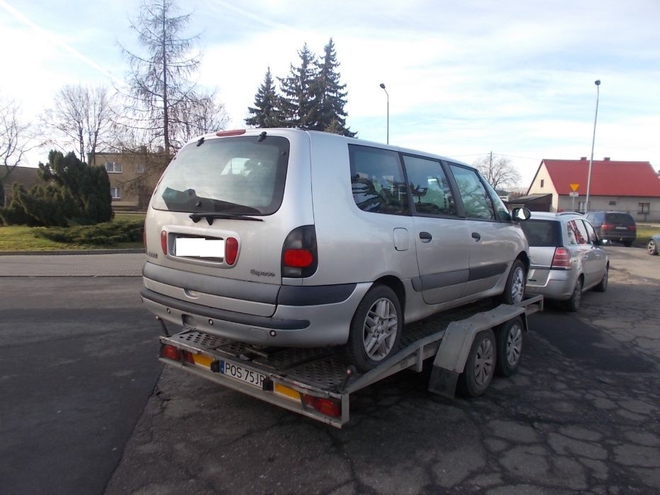 Renault Espace,2,0 DCI,przeznaczony na części,kolor srebrny,ksenony