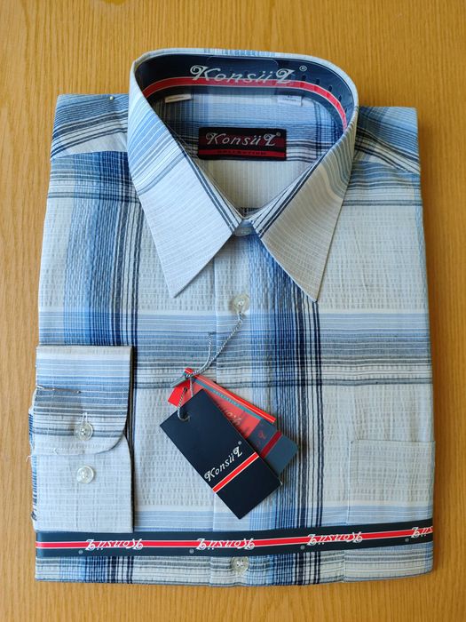 Сорочка чоловіча з довгим рукавом