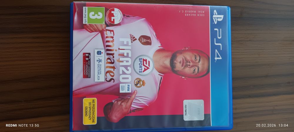 Sprzedam Grę Fifa20 PS4