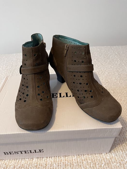 Botki skórzane MARC Germany