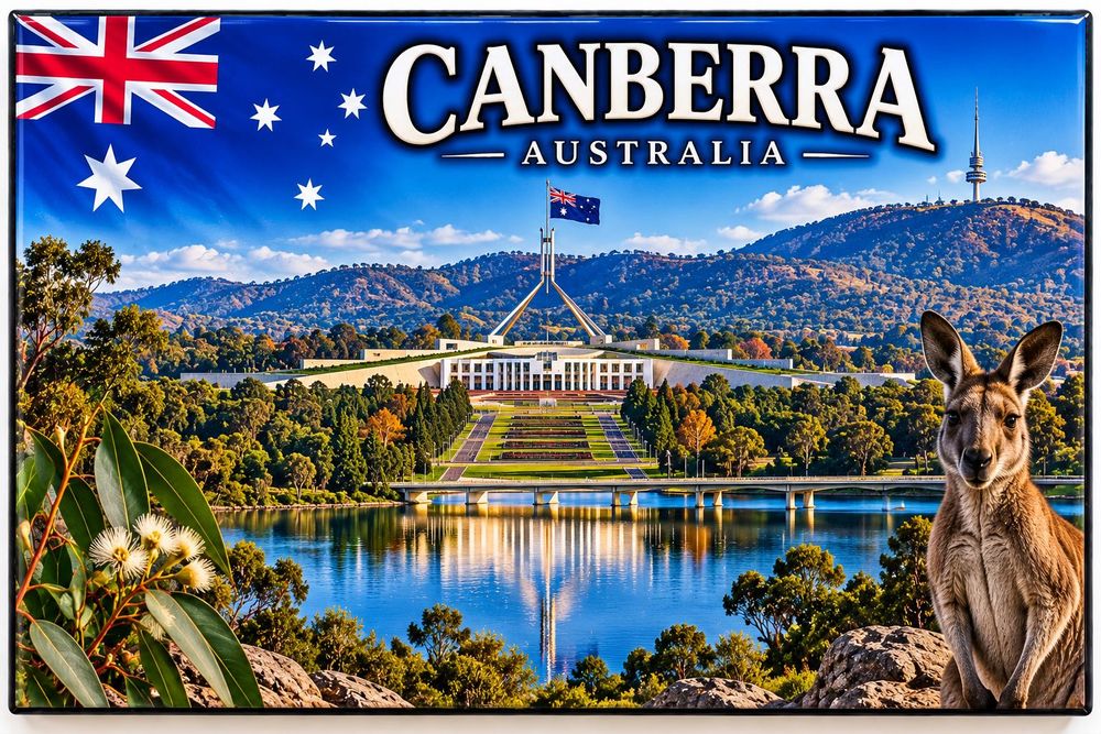 Magnes na lodówkę Canberra Australia
