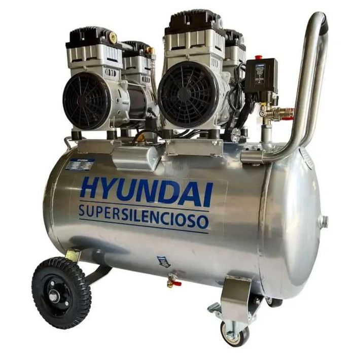 Compressor Silencioso HYUNDAI HYAC100-3S 100L 370L/min 230V LL29