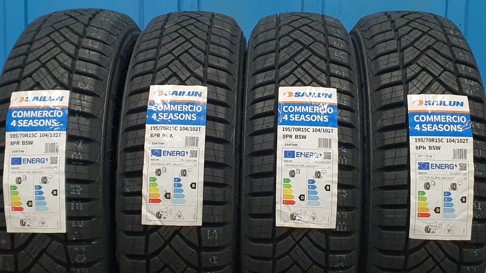 195/70 R15C NOWE opony całoroczne Sailun ! NOWE