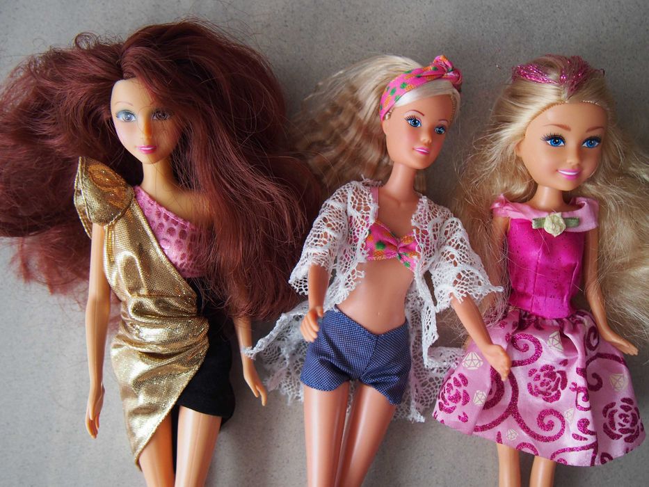 Lalka barbie 3 szt