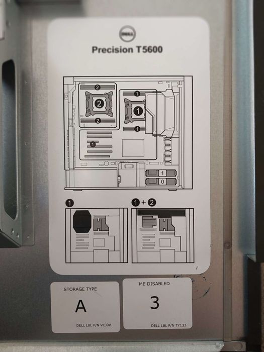 Komputer DELL Precision T5600, Ram 64GB DDR3, SSD 256 Gb