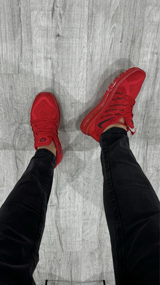 Nike air max sales 2015 all red