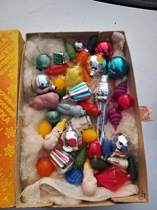 Ёлочные игрушки СССР мини