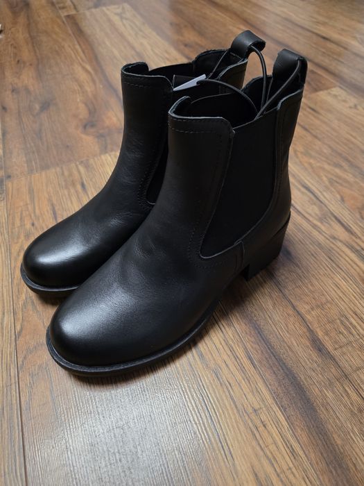 Skórzane buty Cholewiński r.38