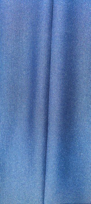 Fato completo azul acetinado usado 1x