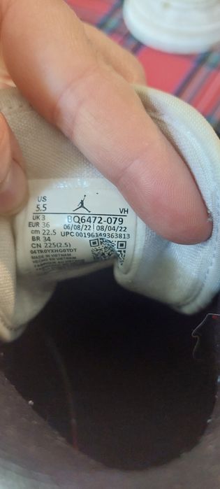 Oryginalne Nike Air Jordan 1 mid rozm. 36