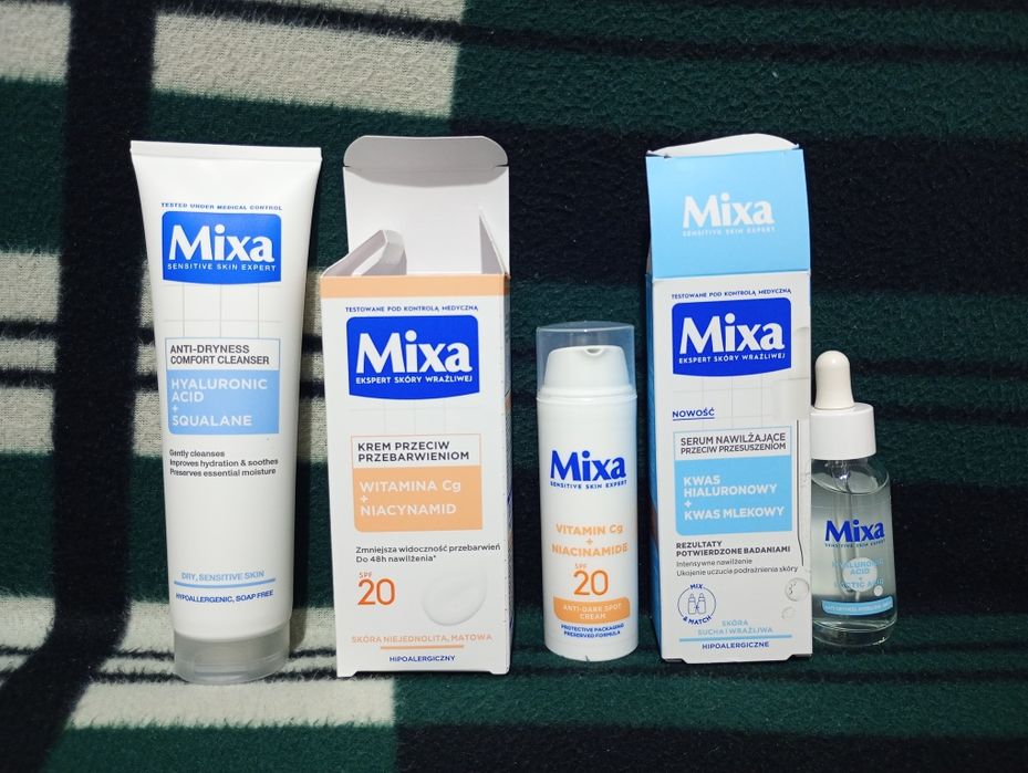 Okazja Tanio - Produkty Kosmetyki Marki Mixa Sensitive Skin Expert