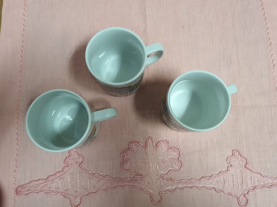 Conjunto de 3 canecas