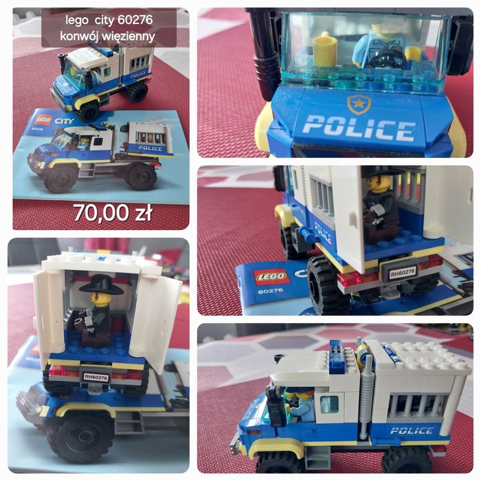Lego city 60276 konwój więzienny