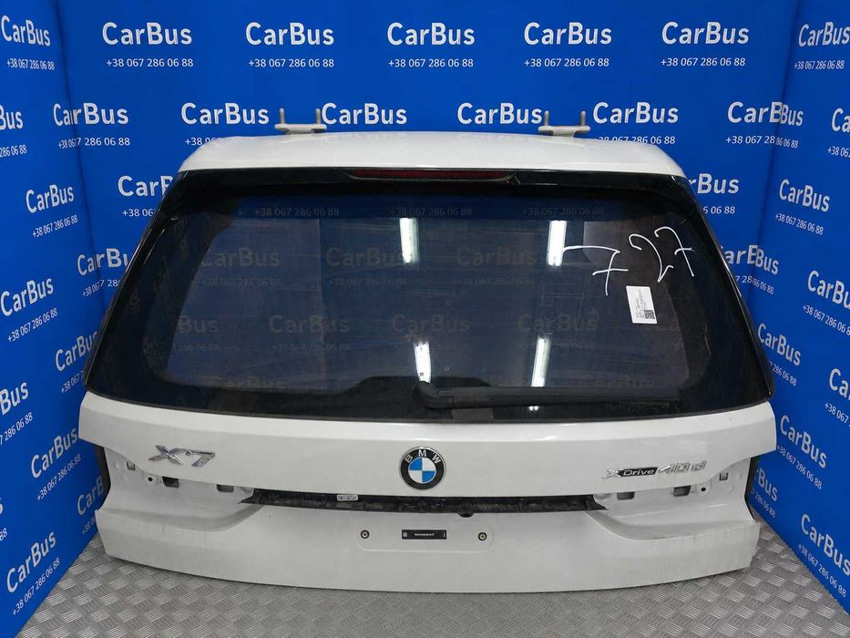 Кришка багажника BMW X7 G07 41007931947 оригінал шрот авторозбірка | ляда двері багажника БМВ Х7 Г07 крышка багажника разборка / 12-2304-021753