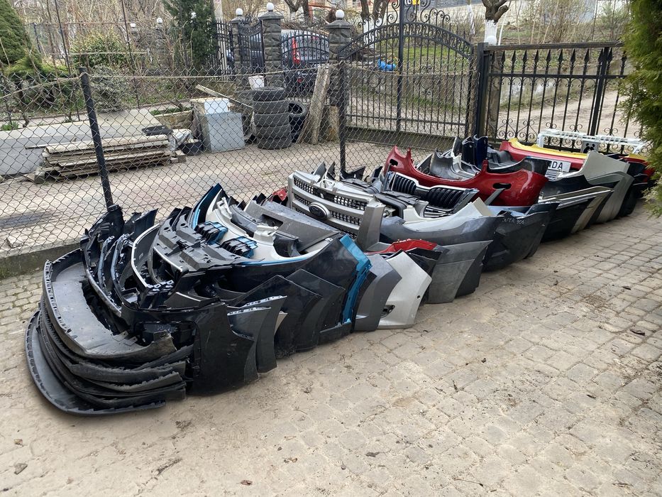 Бампери 50шт оптом Tesla Skoda Mazda Saab Mercedes Suzuki Smart Seat