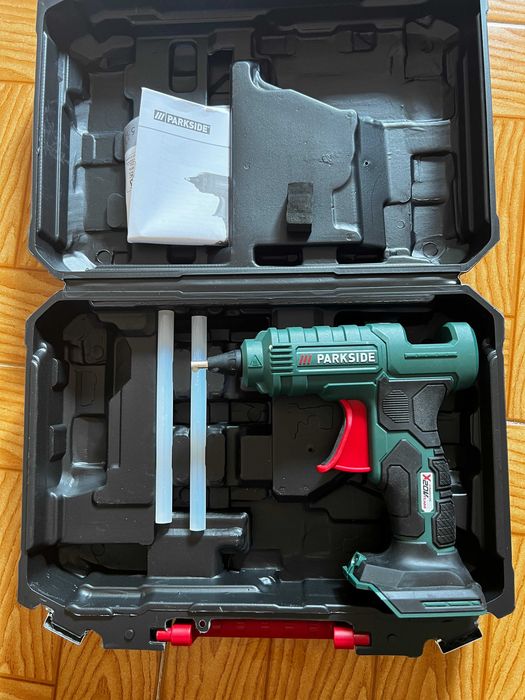 Pistola de cola quente sem fio Parkside PHPA 20-Li A1