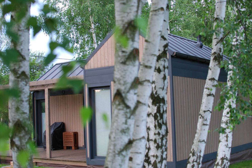 Domek całoroczny, jacuzzi, sauna - Brzozowy Zakątek