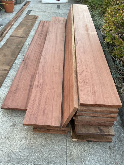 Pranchas madeira bubinga
