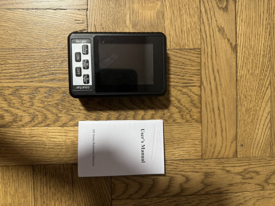 Дозиметр радіації побутовий XR1 (радіометр лічильник Гейшера)