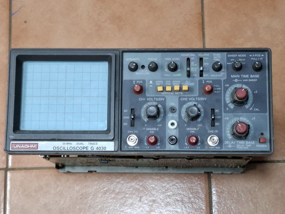 Osciloscópio UNAOHM G4030