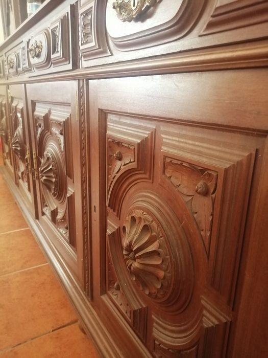 Móvel sala de jantar madeira maciça