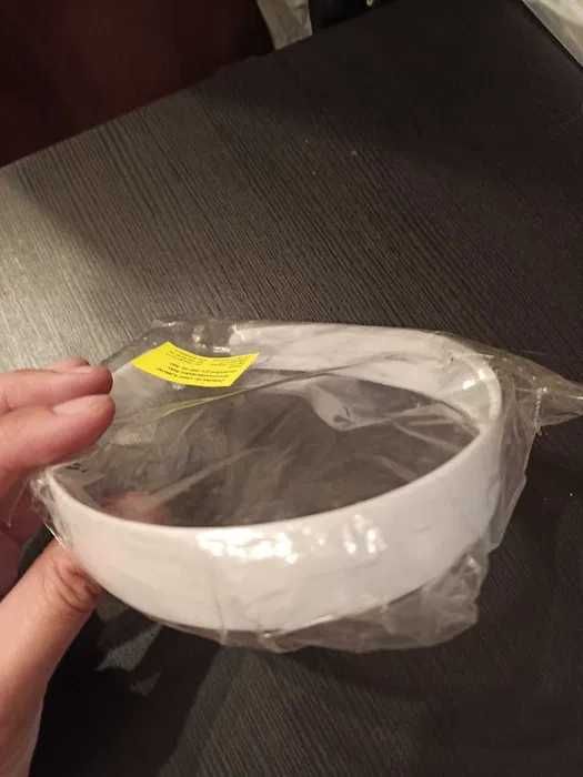 opaska biała plastik