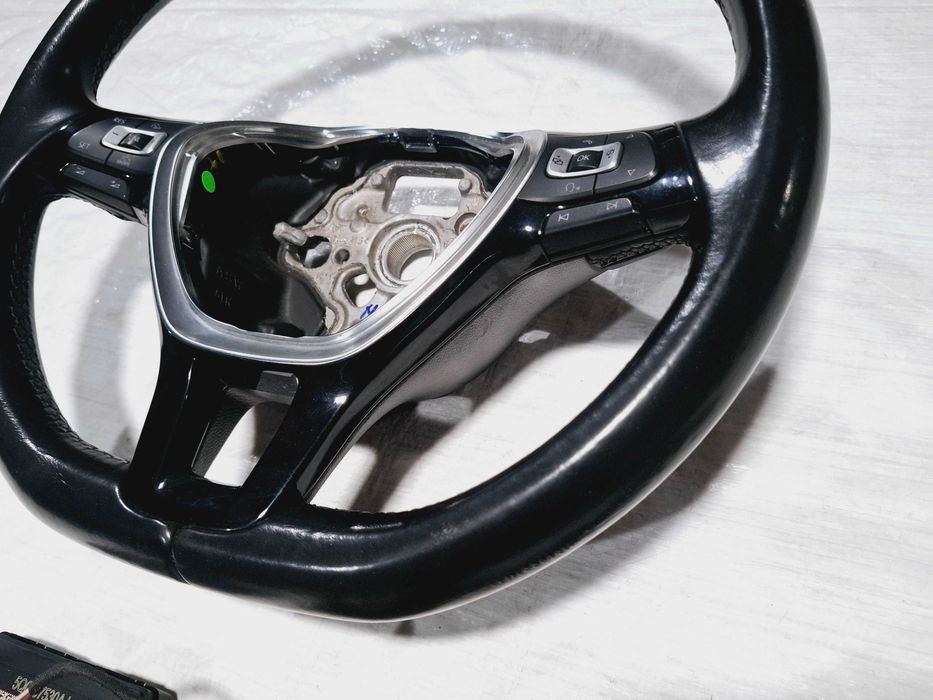 kierownica skórzana taśma zwijak moduł tempomat vw golf vii 7 zestaw
