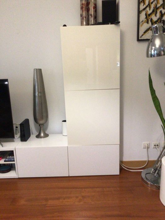 Movel TV Ikea, 5 módulos Besta