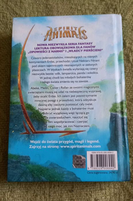 Brandon Mull Zwierzoduchy Spirit Animals tom 1