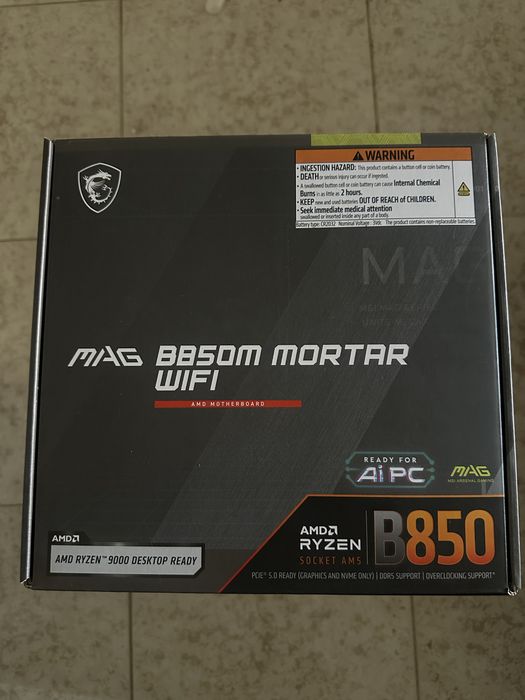 Motherboard Msi Mag b850m Mortar Wifi