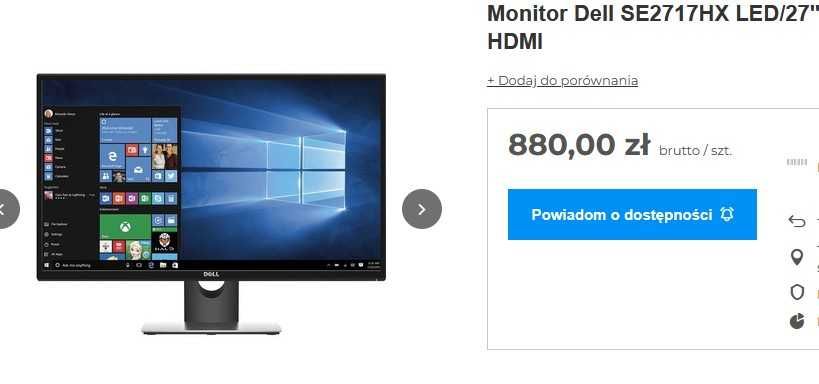 OKAZJA ! Mocny komputer + monitor 27" / RX5600XT / RAM 16GB / SSD