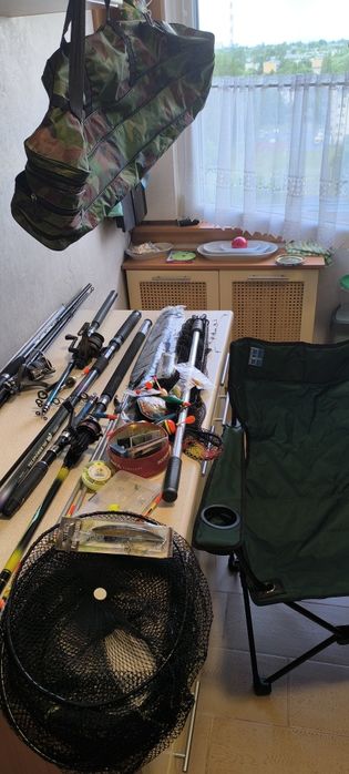 Sprzęt wędkarski sprzedam w całości