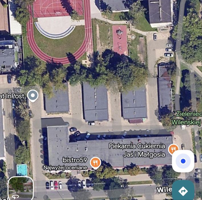 Garaz 17m Wilenska z prądem