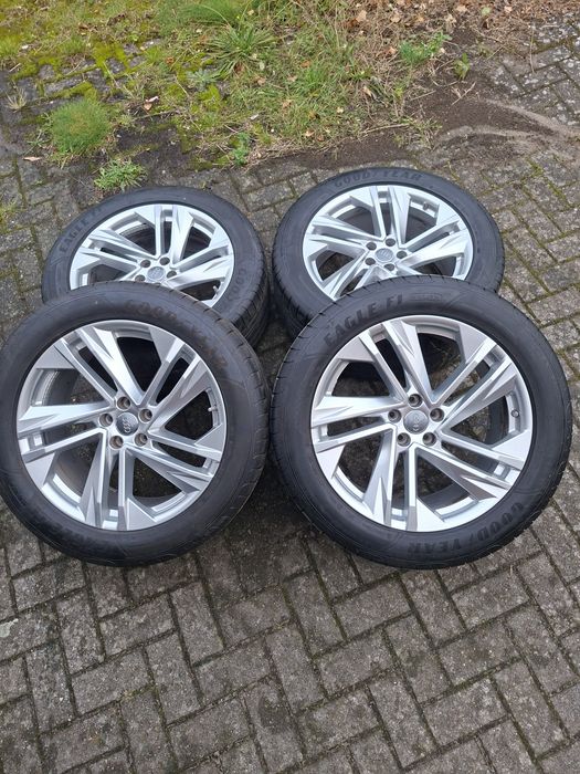 Koła Audi 20" 5x112 Q7 Q8 Opony letnie 285/45/20 Goodyear