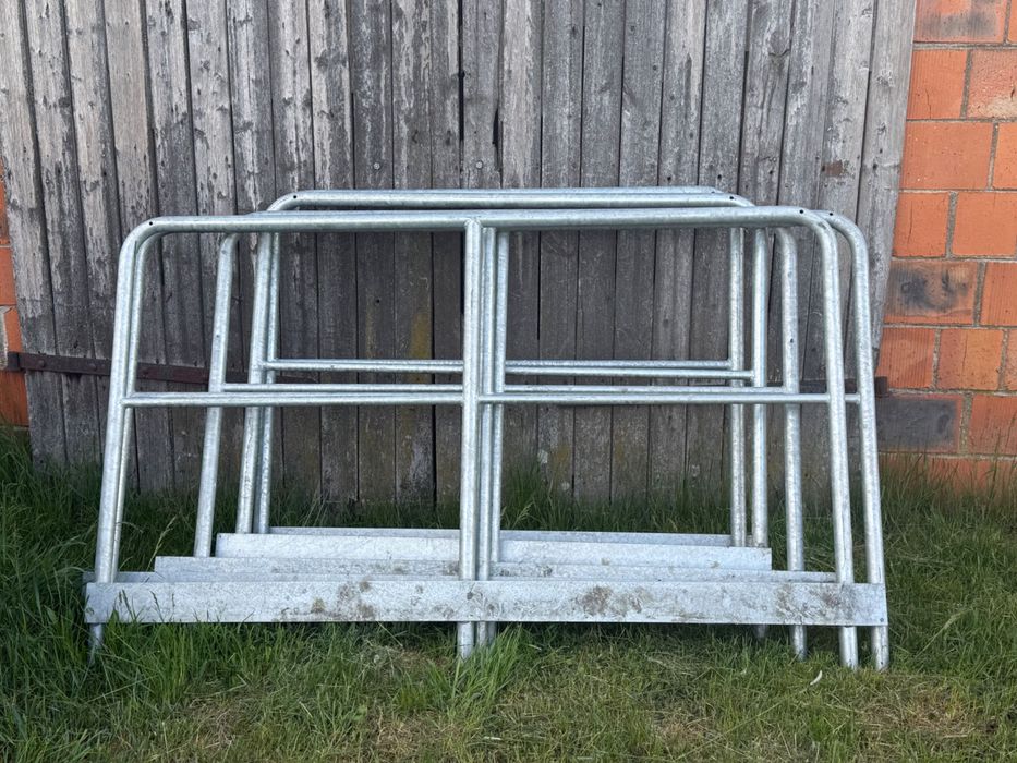 Barierki stalowe ocynkowane