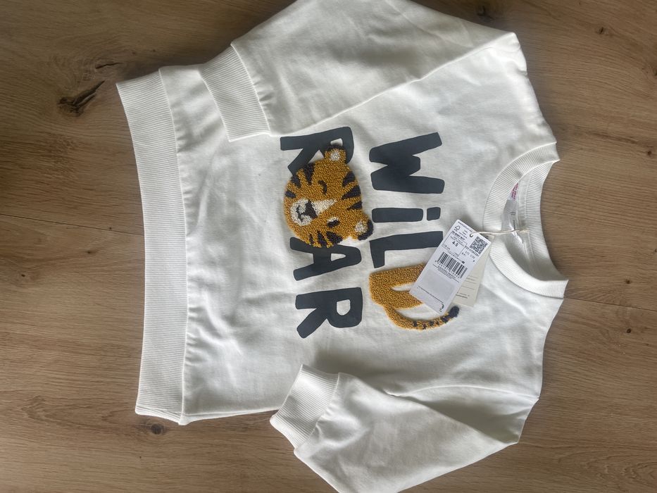 Bluza mango tygrysek 4-5 lat