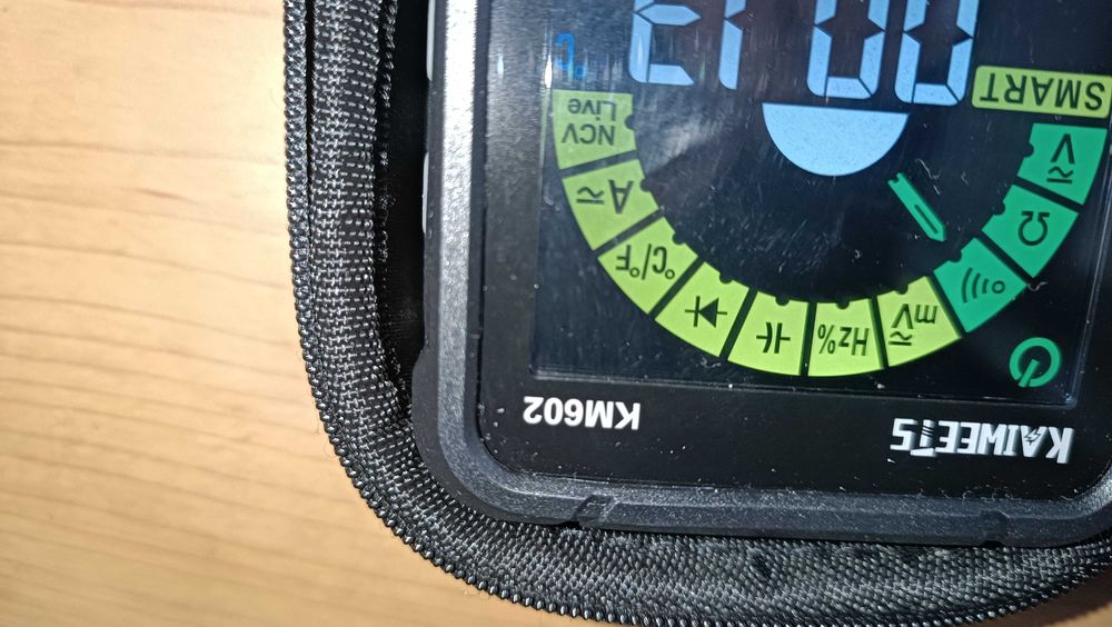 Цифровий мультиметр KAIWEETS KM602, 1200mAh, акумуляторна батарея, ENS