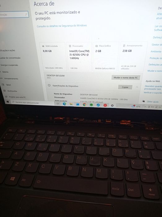 PC " Lenovo" i5 de CPU, 8gb de RAM