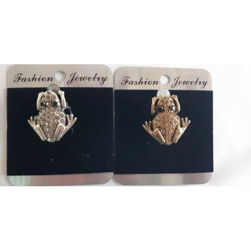Брошь Лягушка Fashion Jewelry бижутерия