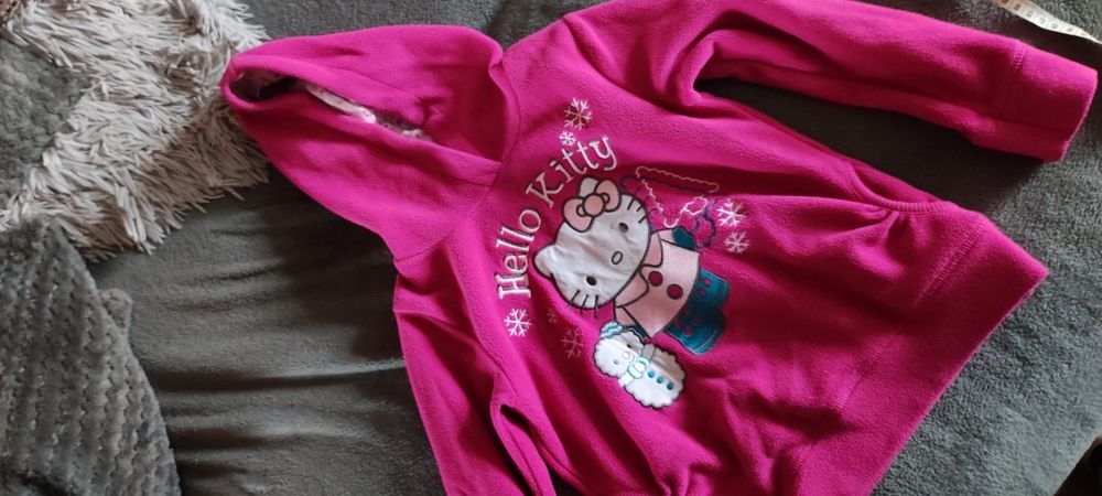 Różowa bluza Hello Kitty  116