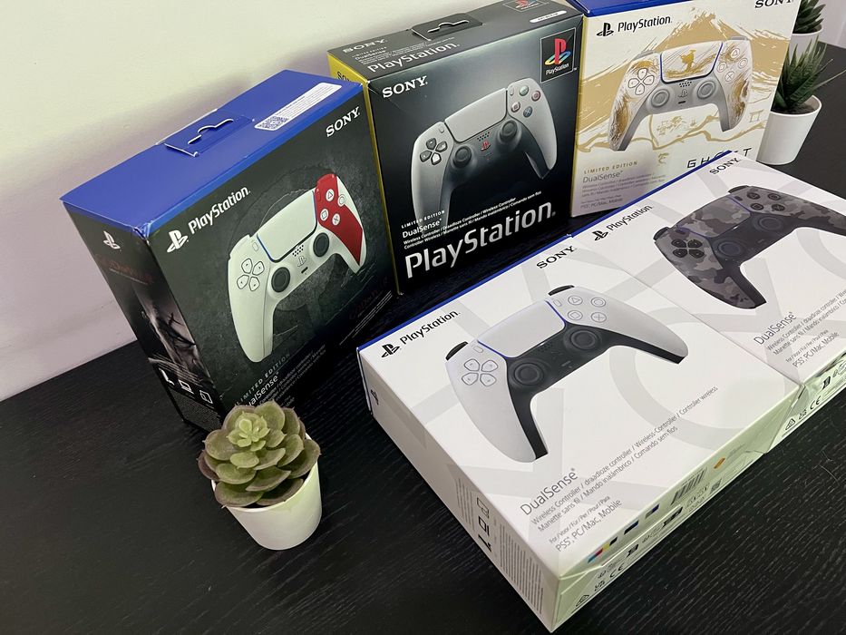 Comandos PS5 DualSense Novos e Selados | Várias Edições e Cores | Fatura e Garantia