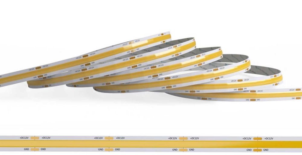 Taśma LED Neon COB 220V 230V 1m 3000K biała ciepła