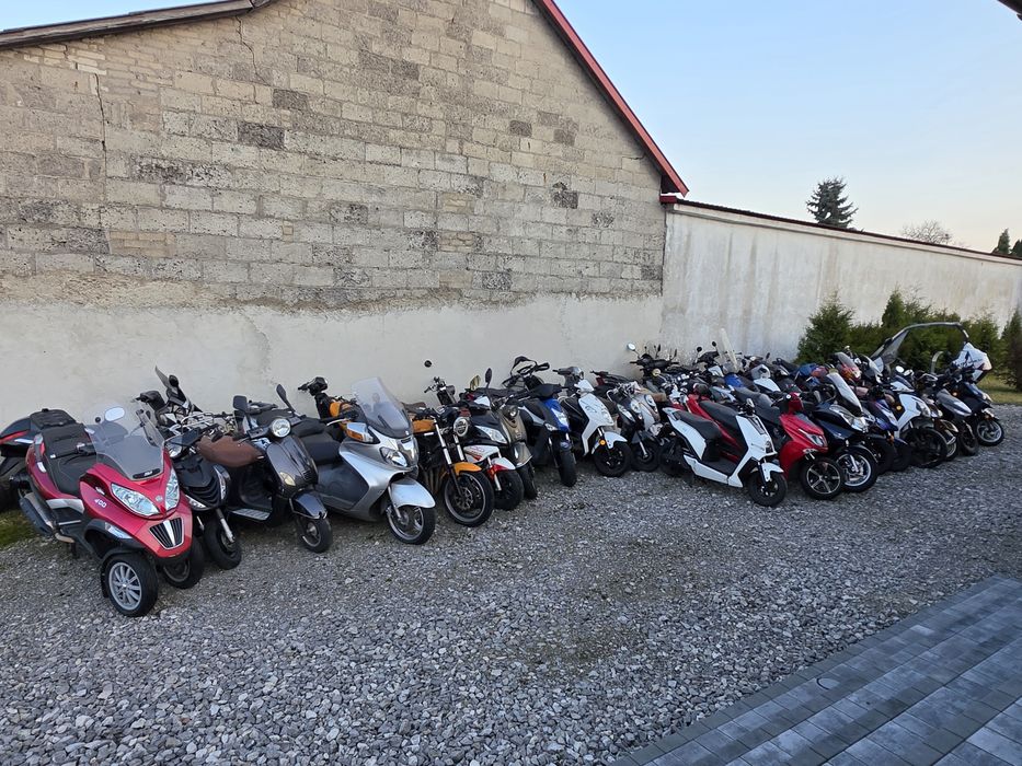 Skuter LaSouris Vespa Retro 50cc 4T 2018r Sprawny Transport Cała PL Skutery 50cc-650cm3