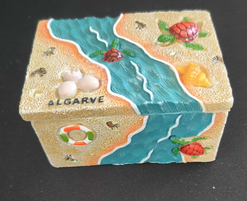 Caixa decoração - anéis/jóias